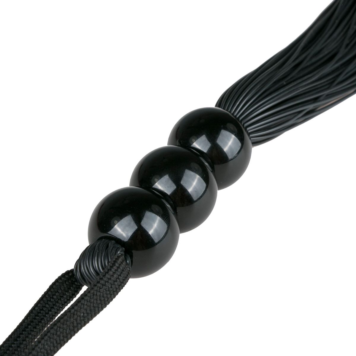 Easytoys Fetish - Silicone Whip - Black - Billede 3