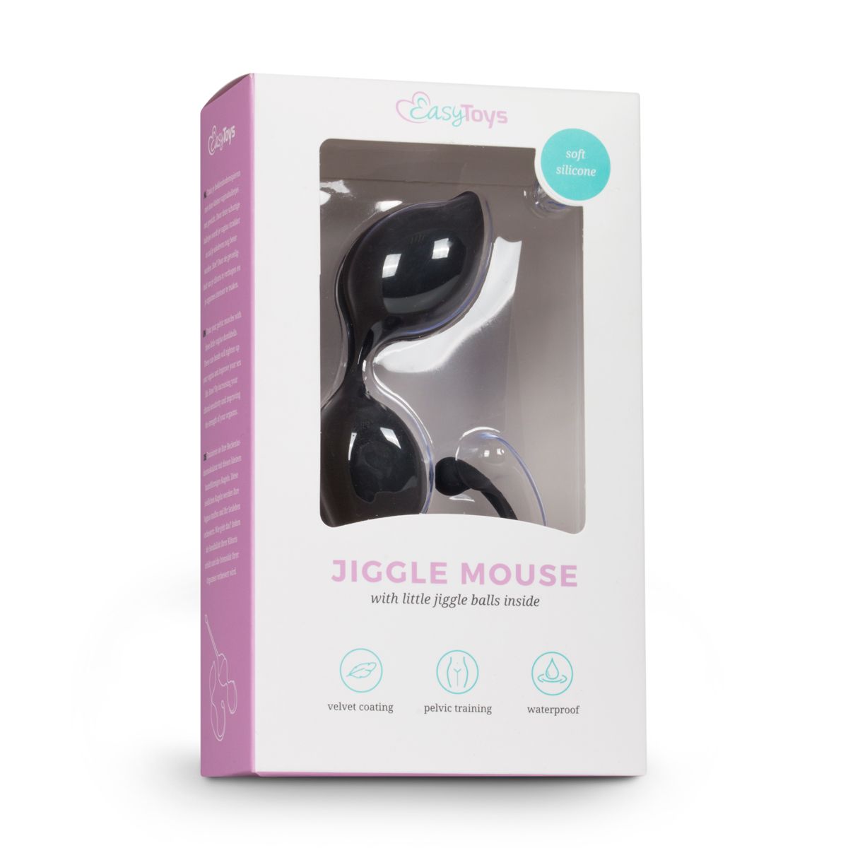 Curved Kegel Balls - Black - Billede 2