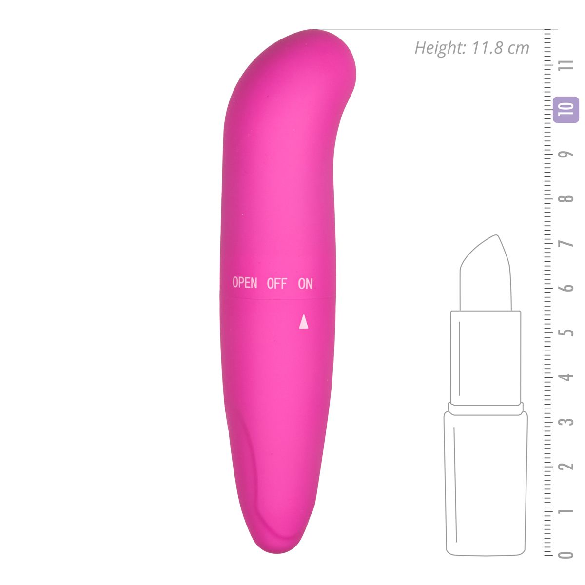 Mini G-Spot Vibrator - Pink - Billede 5