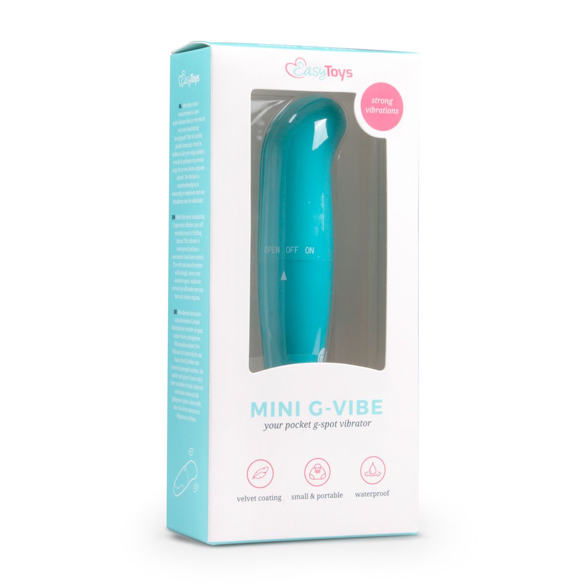 Mini G-Spot Vibrator - Turquoise - Billede 2