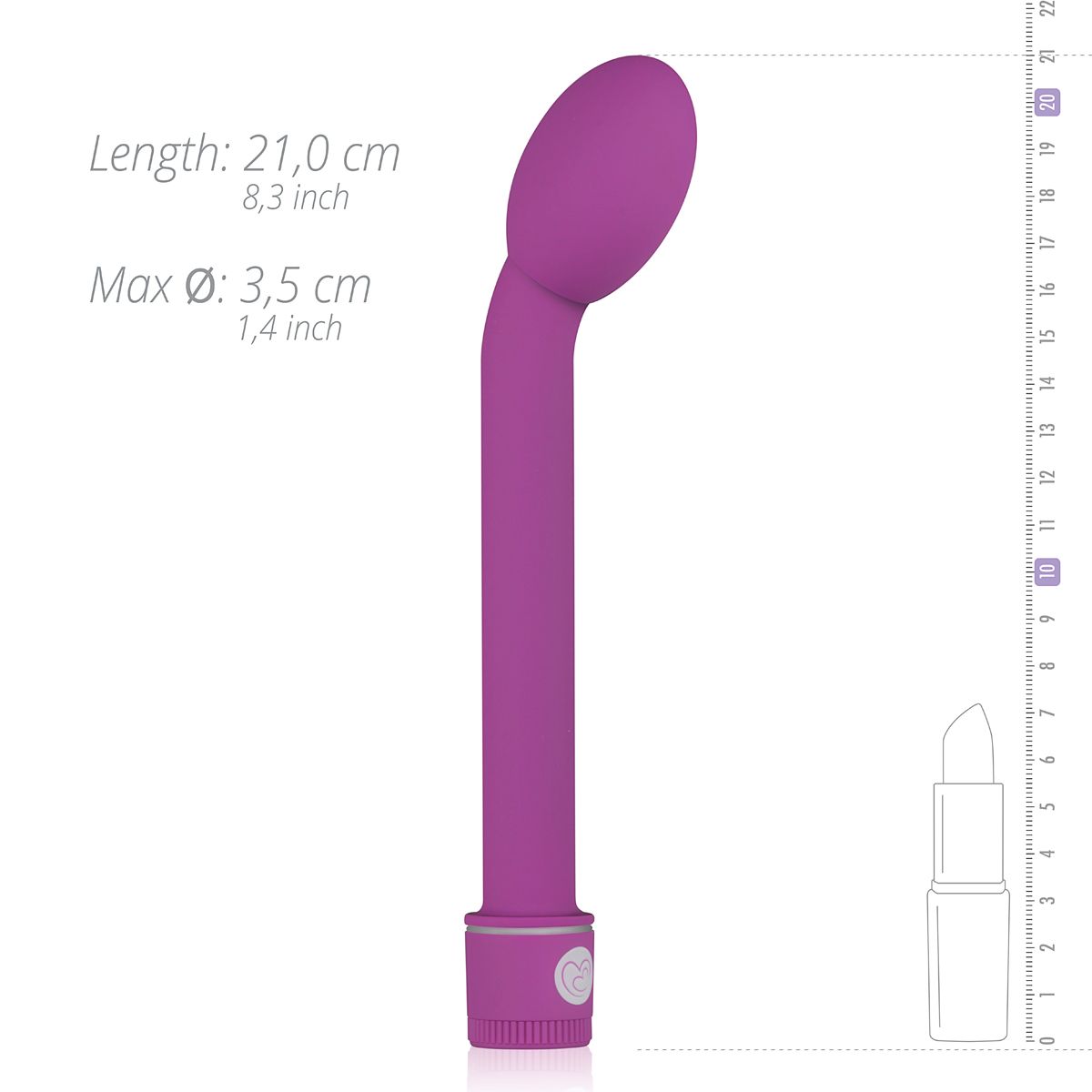 G-Spot Vibrator - Purple - Billede 6