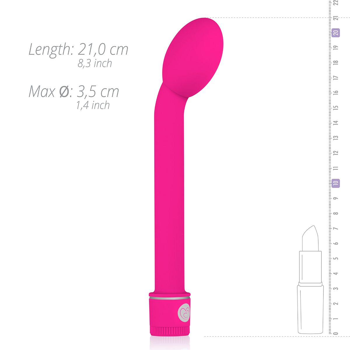 G-Spot Vibrator - Pink - Billede 6