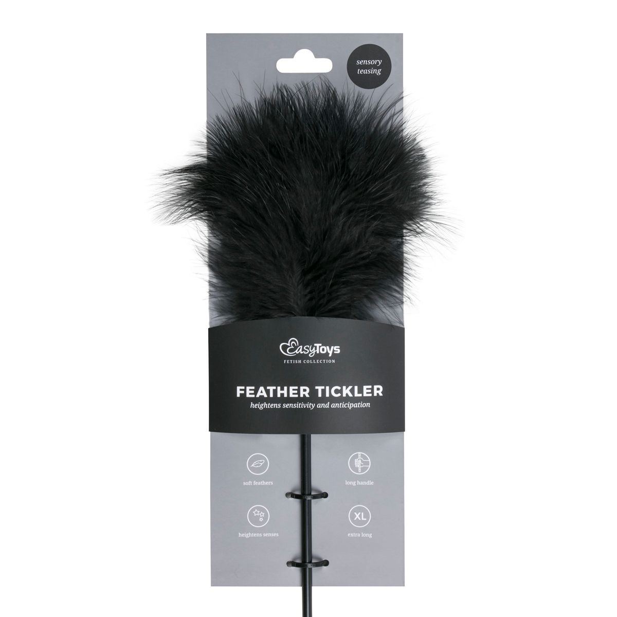 Easytoys Fetish - Black Tickler - Long - Billede 2