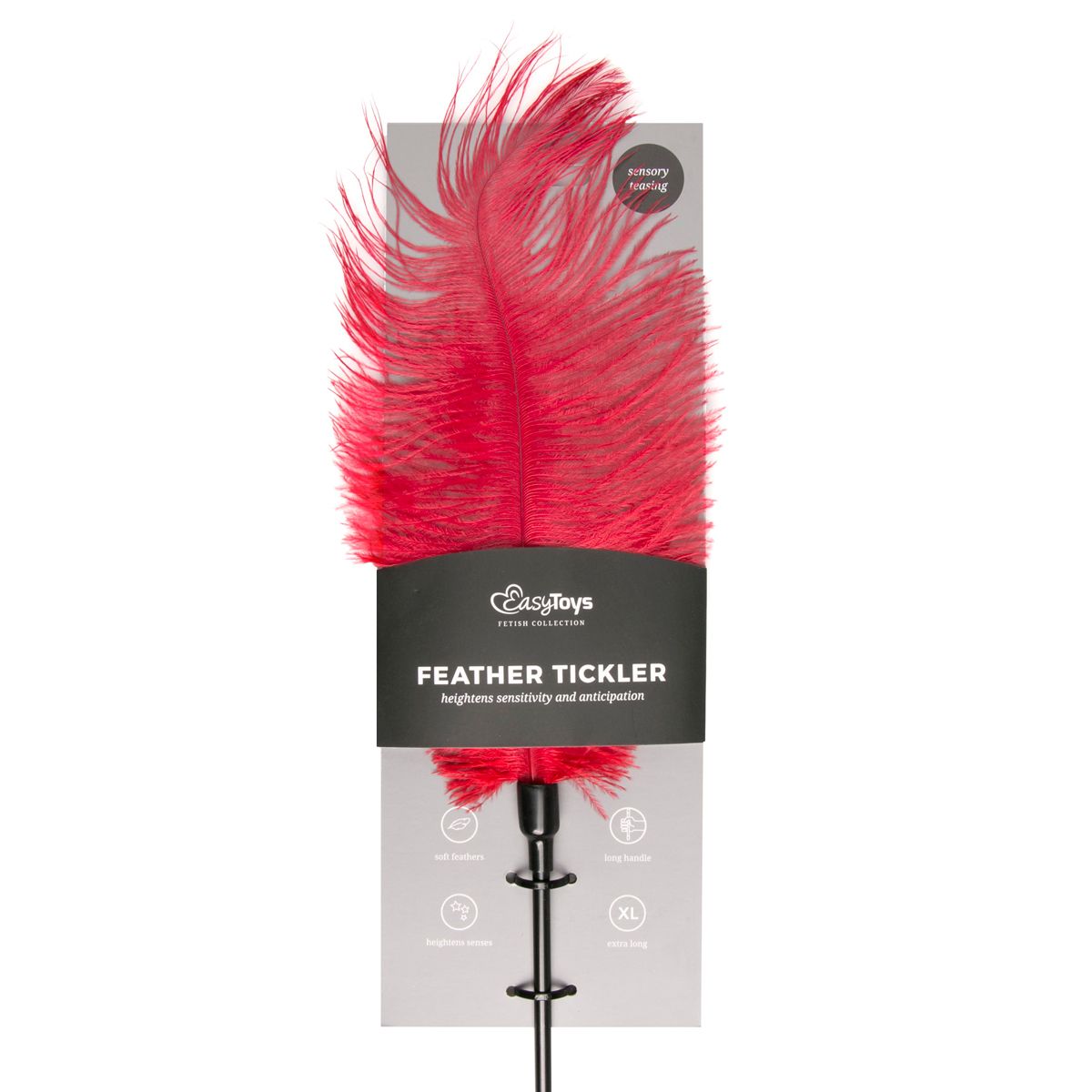 Easytoys Fetish - Red Feather Tickler - Billede 2