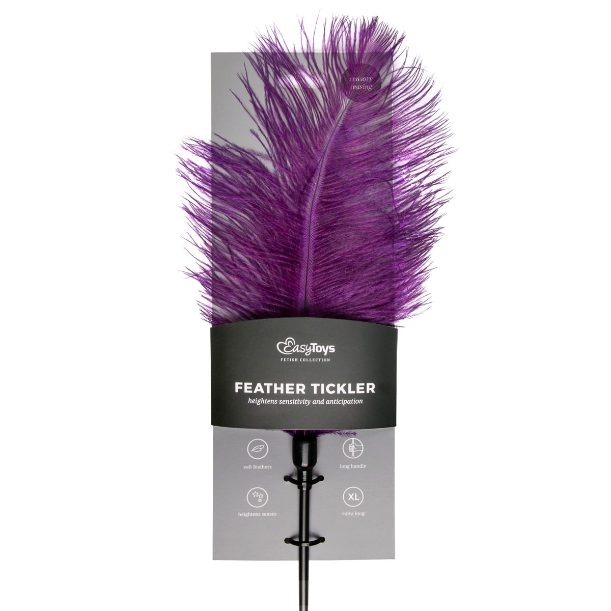 Easytoys Fetish - Purple Feather Tickler - Billede 2