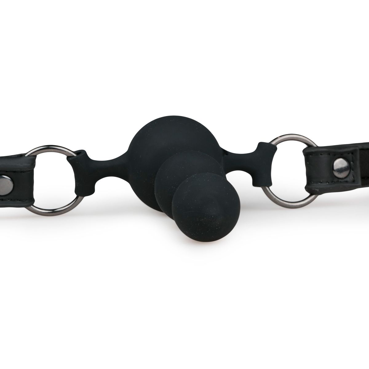 Easytoys Fetish - Ball Gag With Silicone Beads - Black - Billede 4
