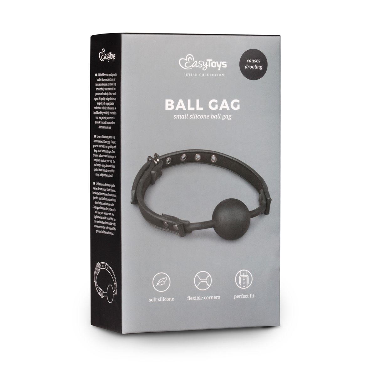Easytoys Fetish - Ball Gag With Silicone Ball - Billede 2