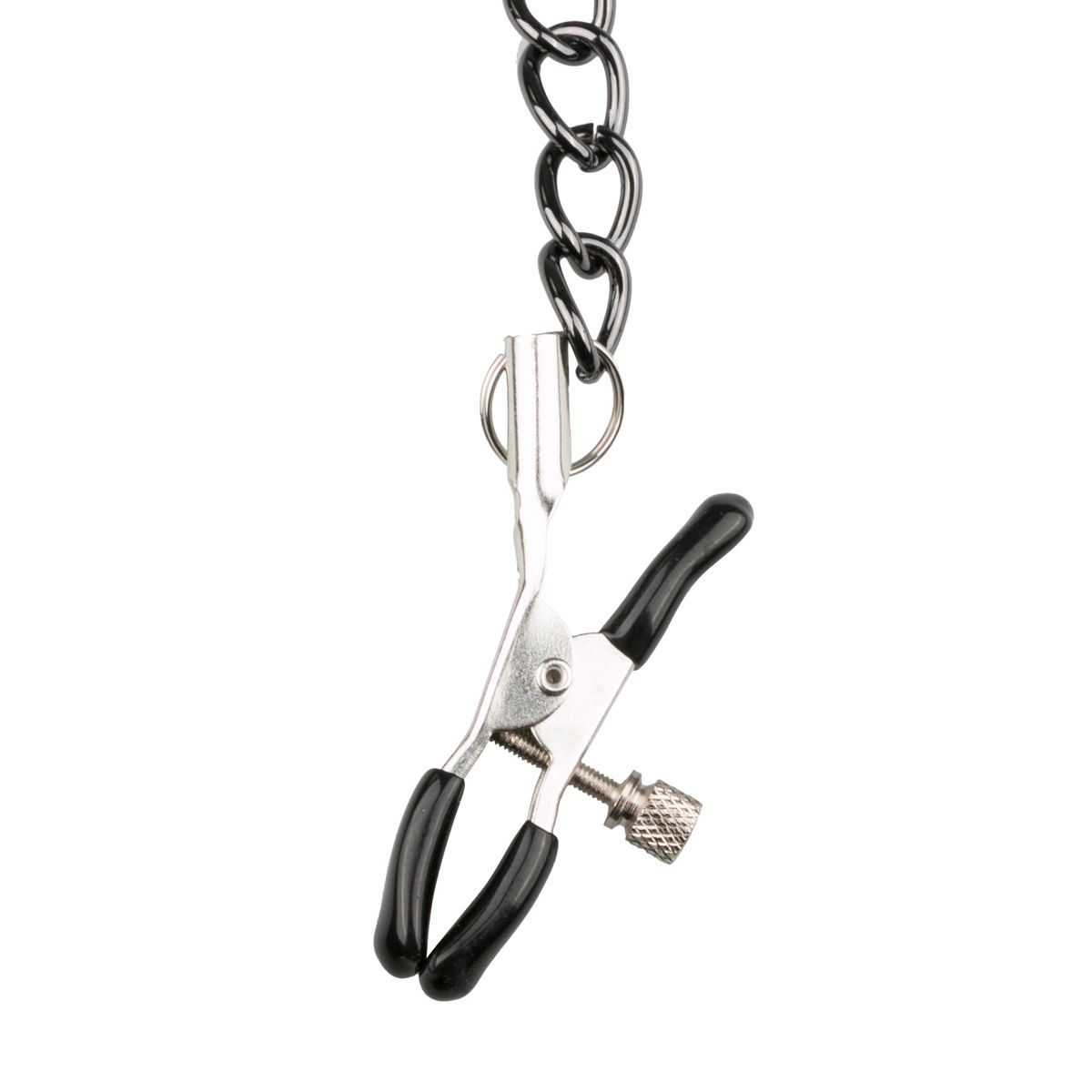 Easytoys Fetish - Leather Collar With Nipple Chains - Billede 5