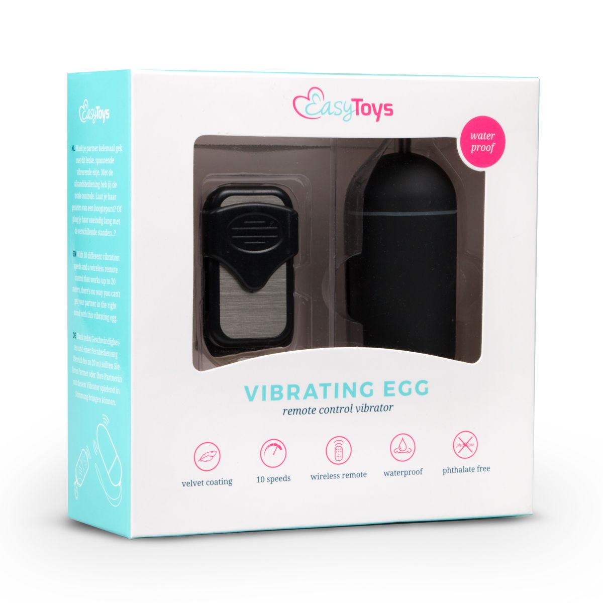 Easytoys Vibration Egg - Black - Billede 3