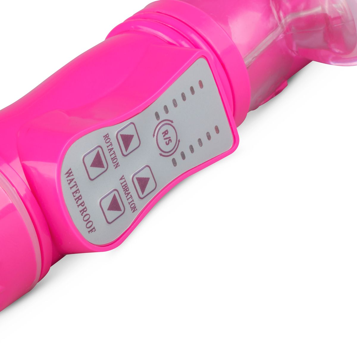 EasyToys Thrusting Rabbit Vibrator - Pink - Billede 5