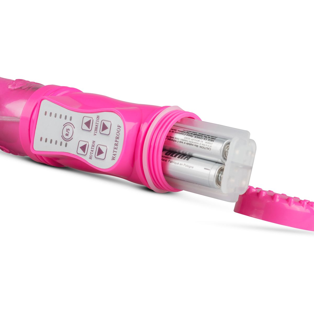 EasyToys Thrusting Rabbit Vibrator - Pink - Billede 6