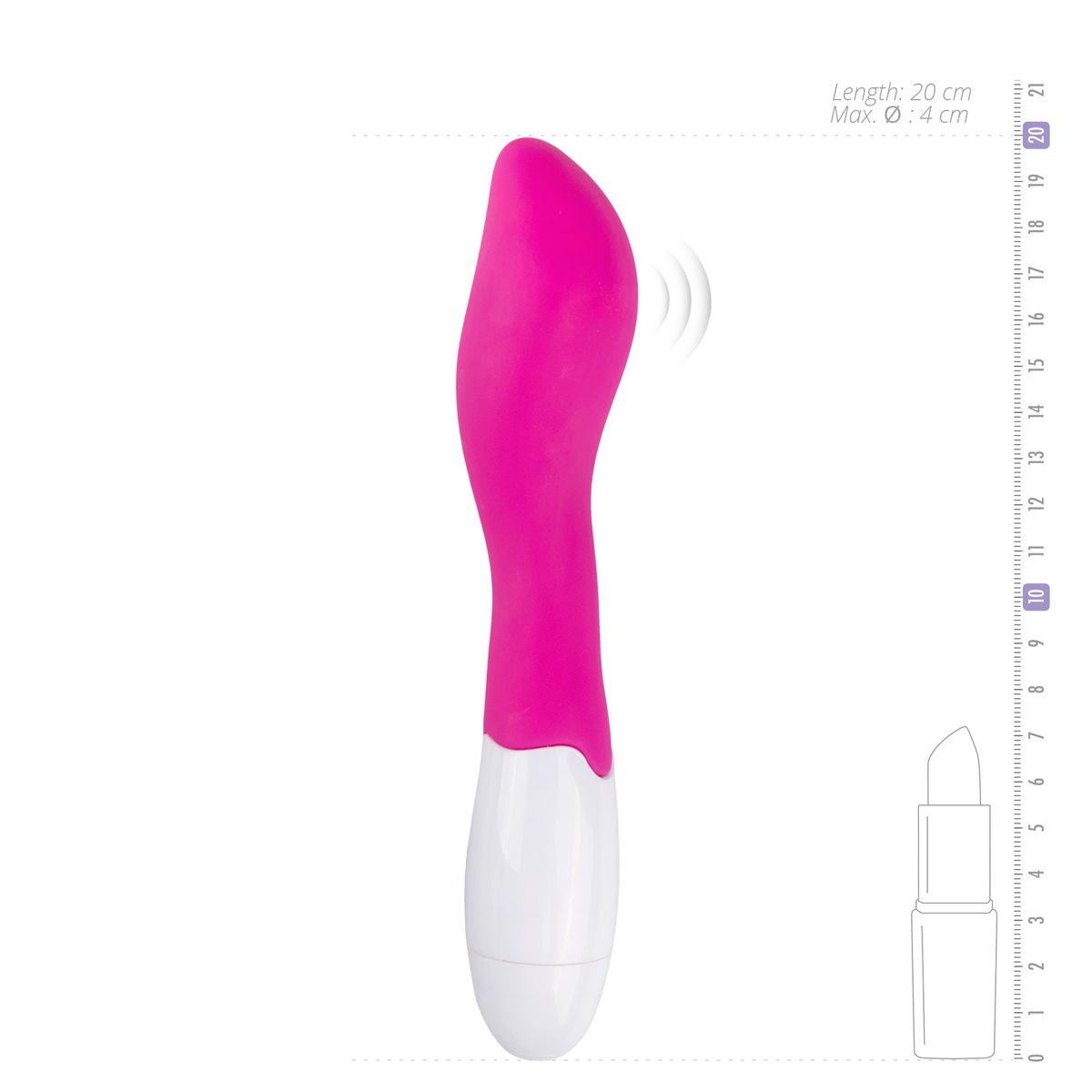 EasyToys Blossom Vibrator - Pink - Billede 3