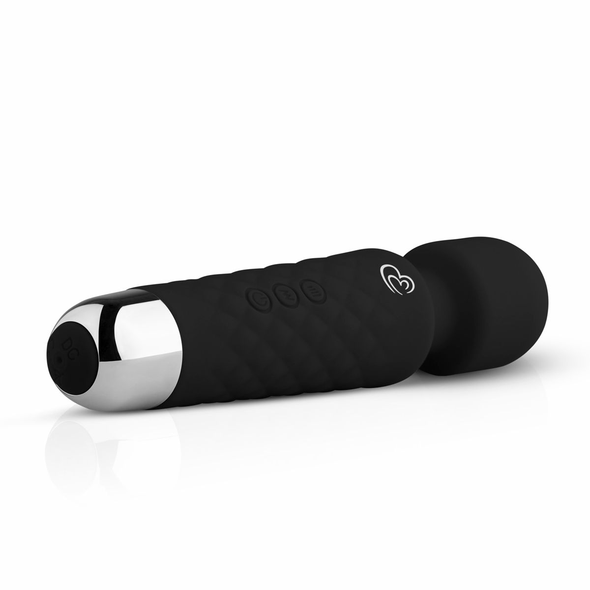 EasyToys Mini Wand Vibrator - Black - Billede 2