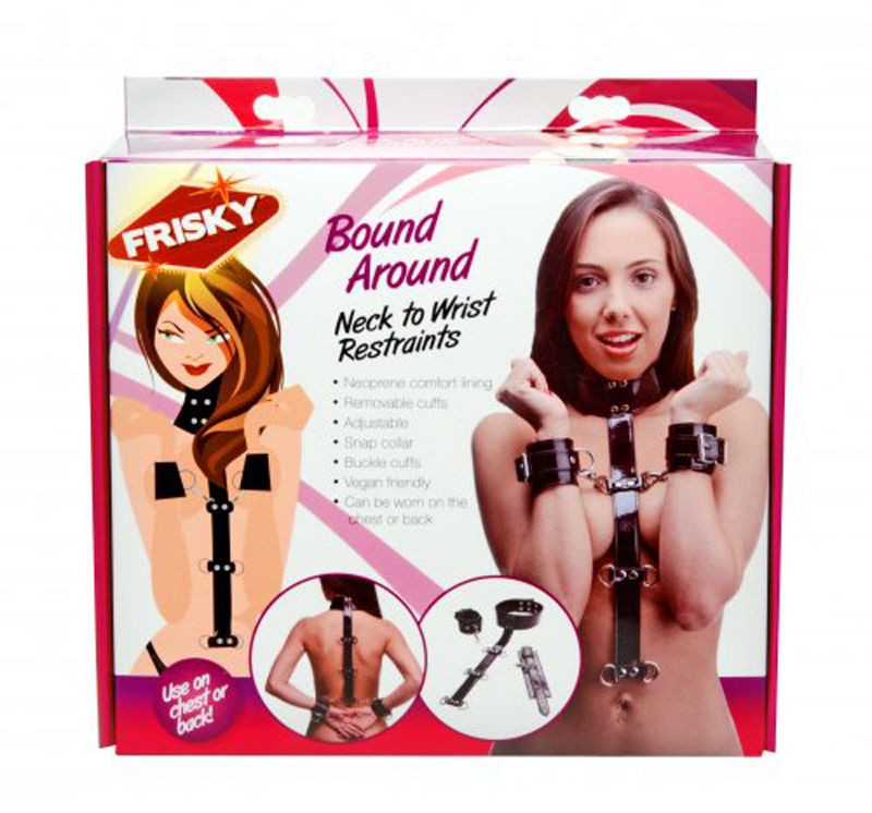 Bound Around Neck to Wrist Restraints - Billede 6