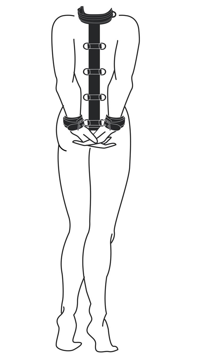 Easytoys Fetish - Neck and Wrist Restraint - Billede 2