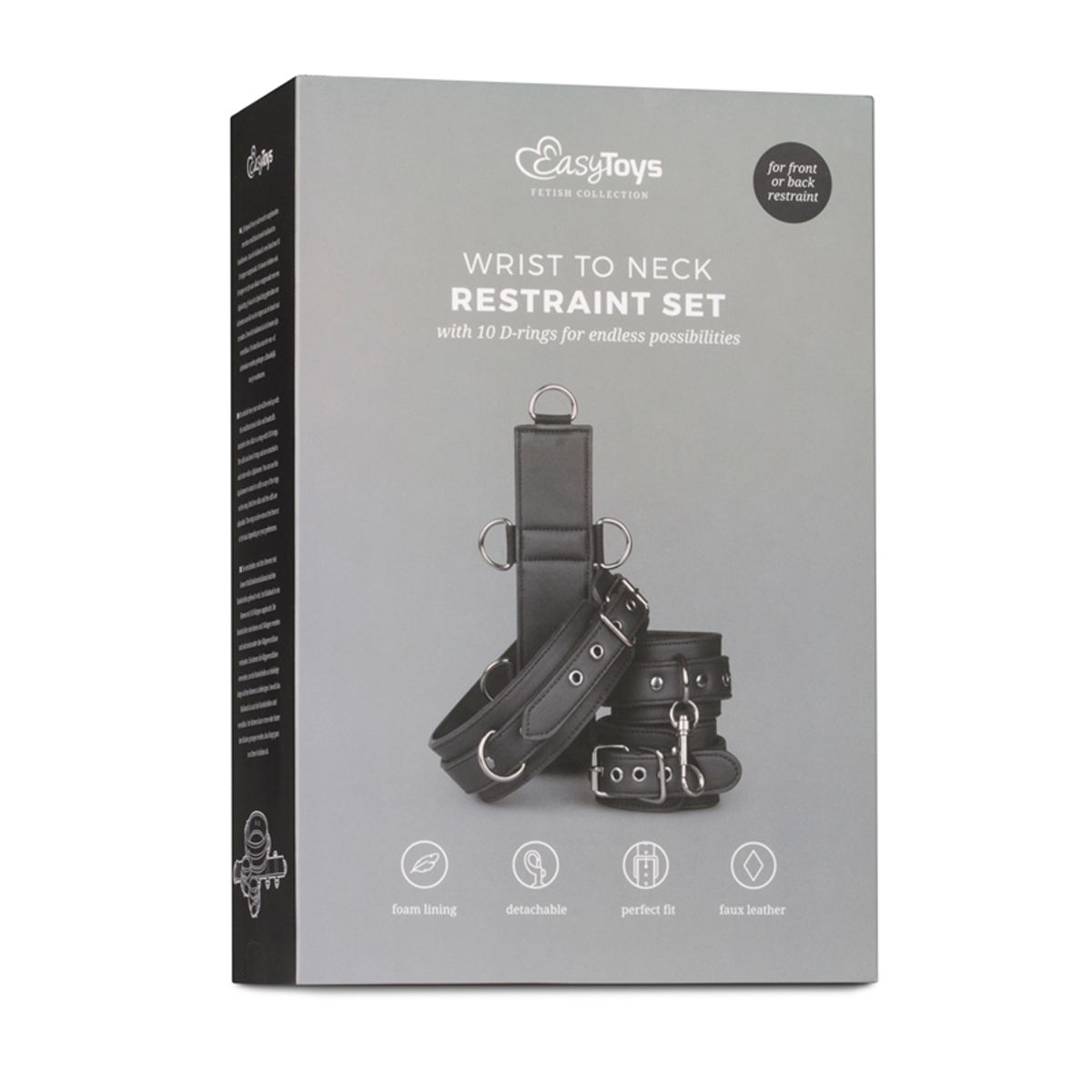 Easytoys Fetish - Neck and Wrist Restraint - Billede 3