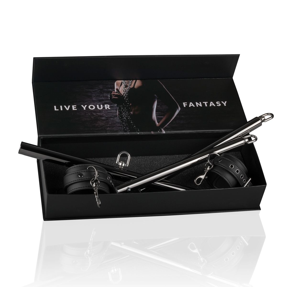 Easytoys Fetish - Expander Spreader Bar and Cuffs Set - Billede 10