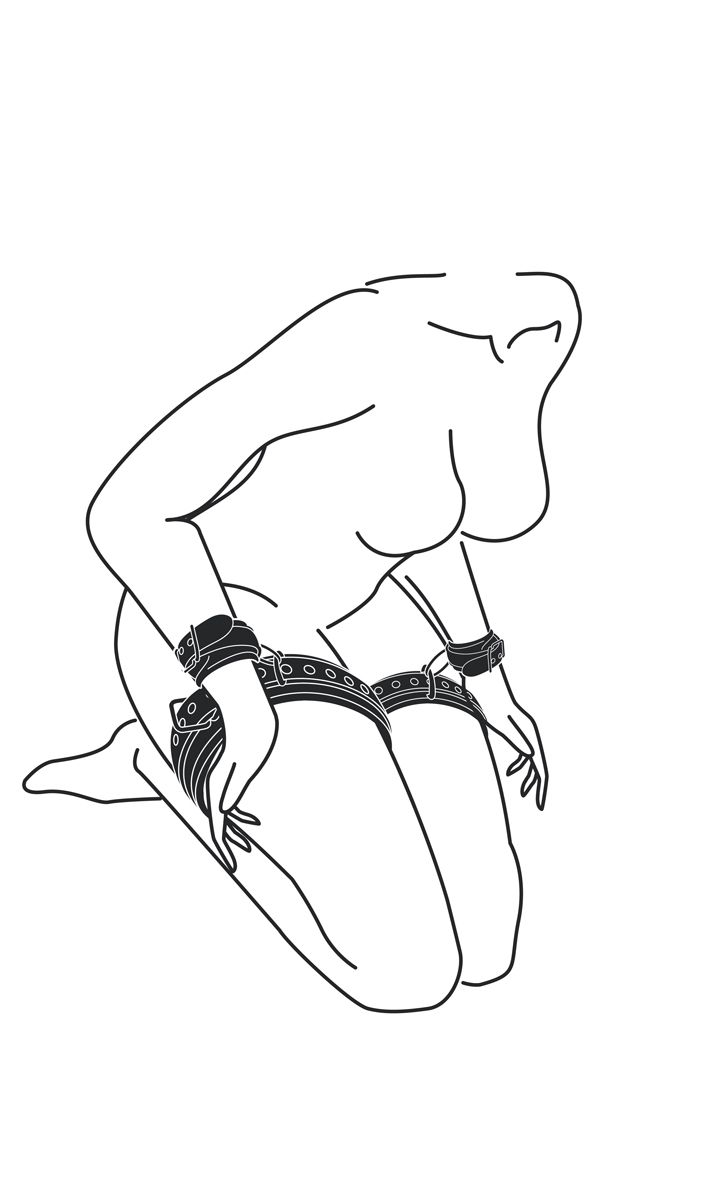 Easytoys Fetish - Thigh and Wrist Cuff Set - Billede 3