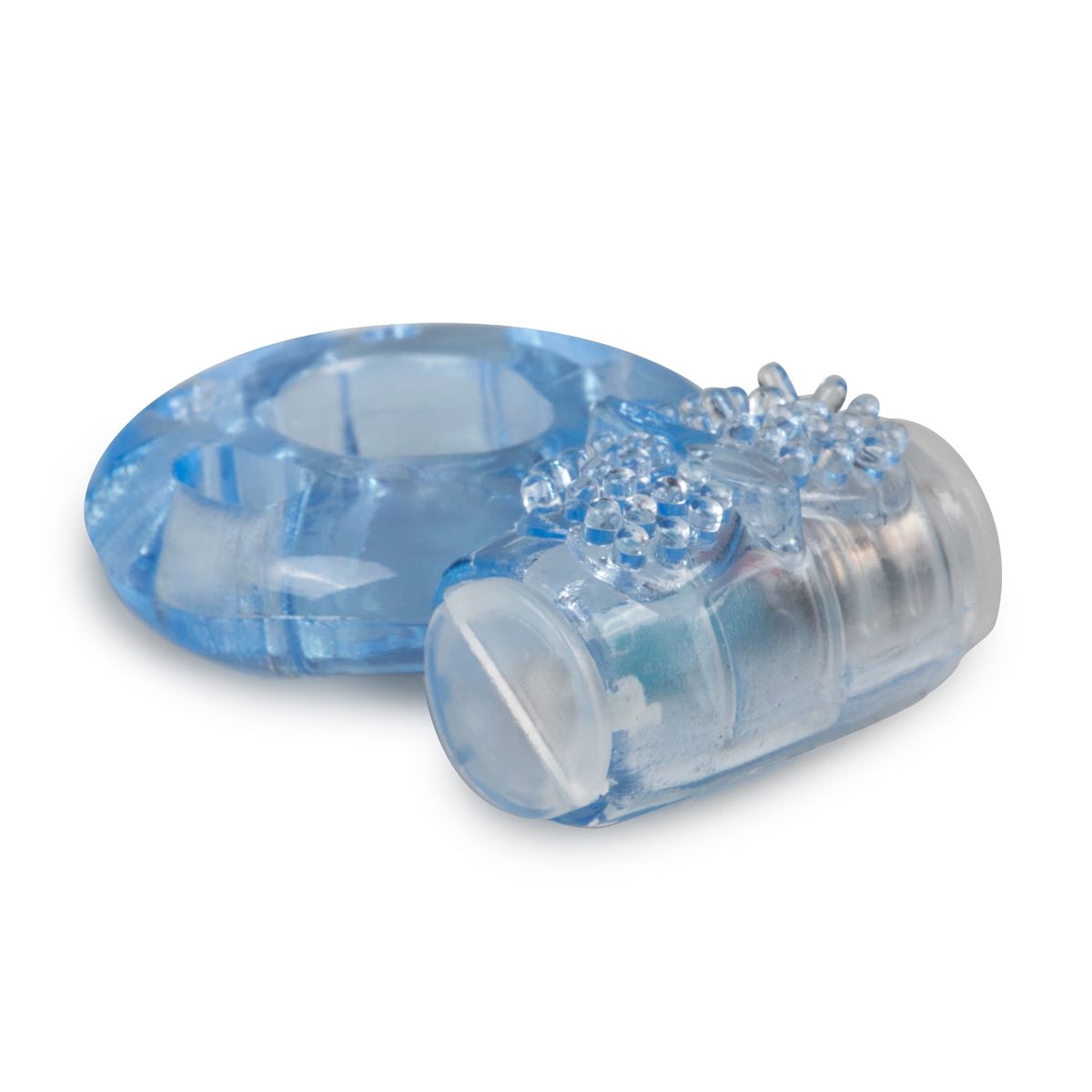 Vibrating Cockring with Studded Clitoral Stimulator - Billede 2