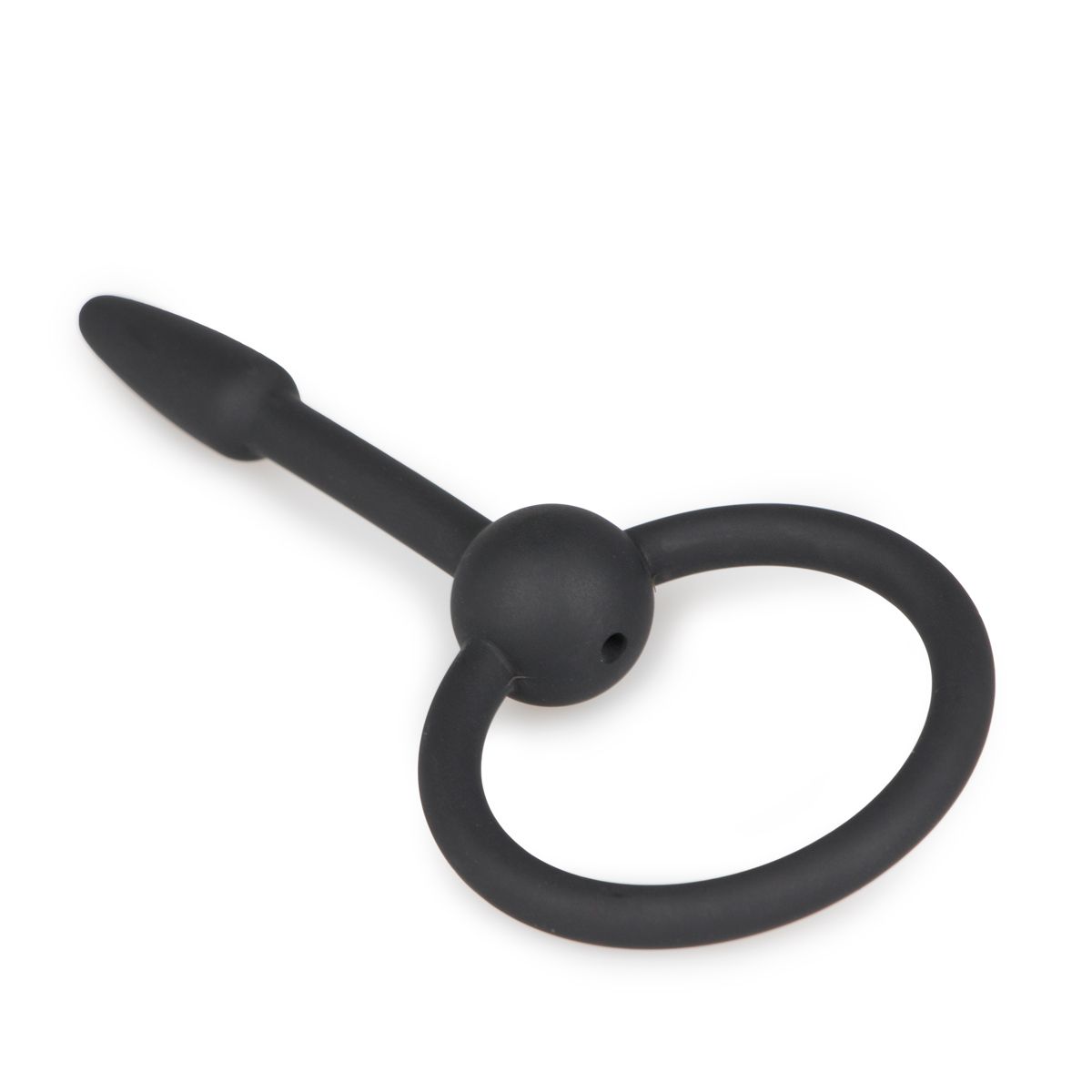 Small Silicone Penis Plug With Pull Ring - Billede 3