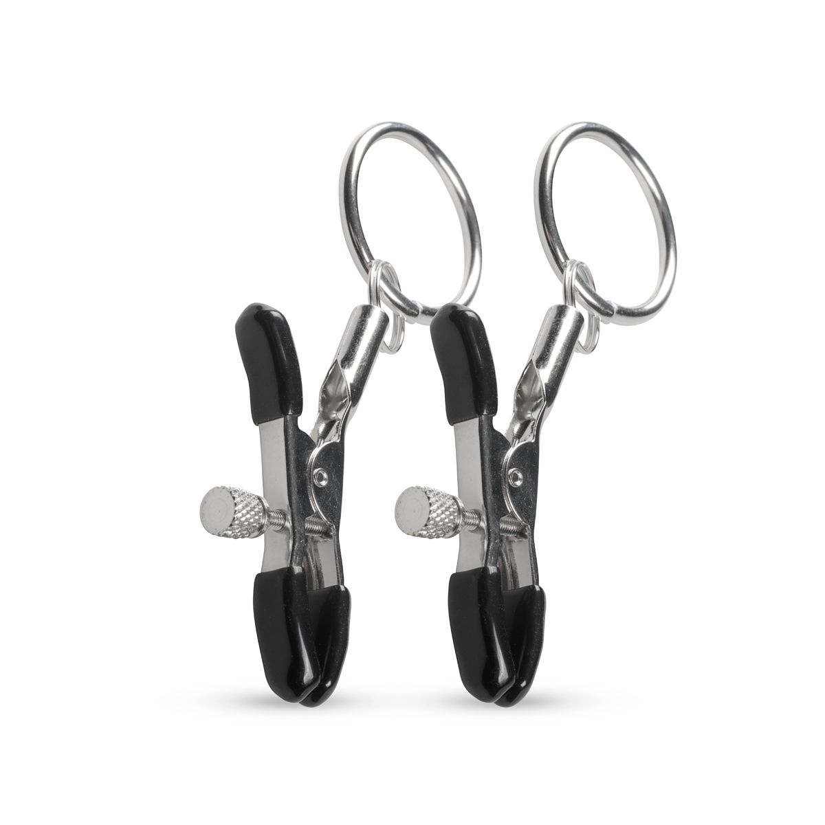 Easytoys Fetish - Metal Nipple Clamps With Ring - Billede 3