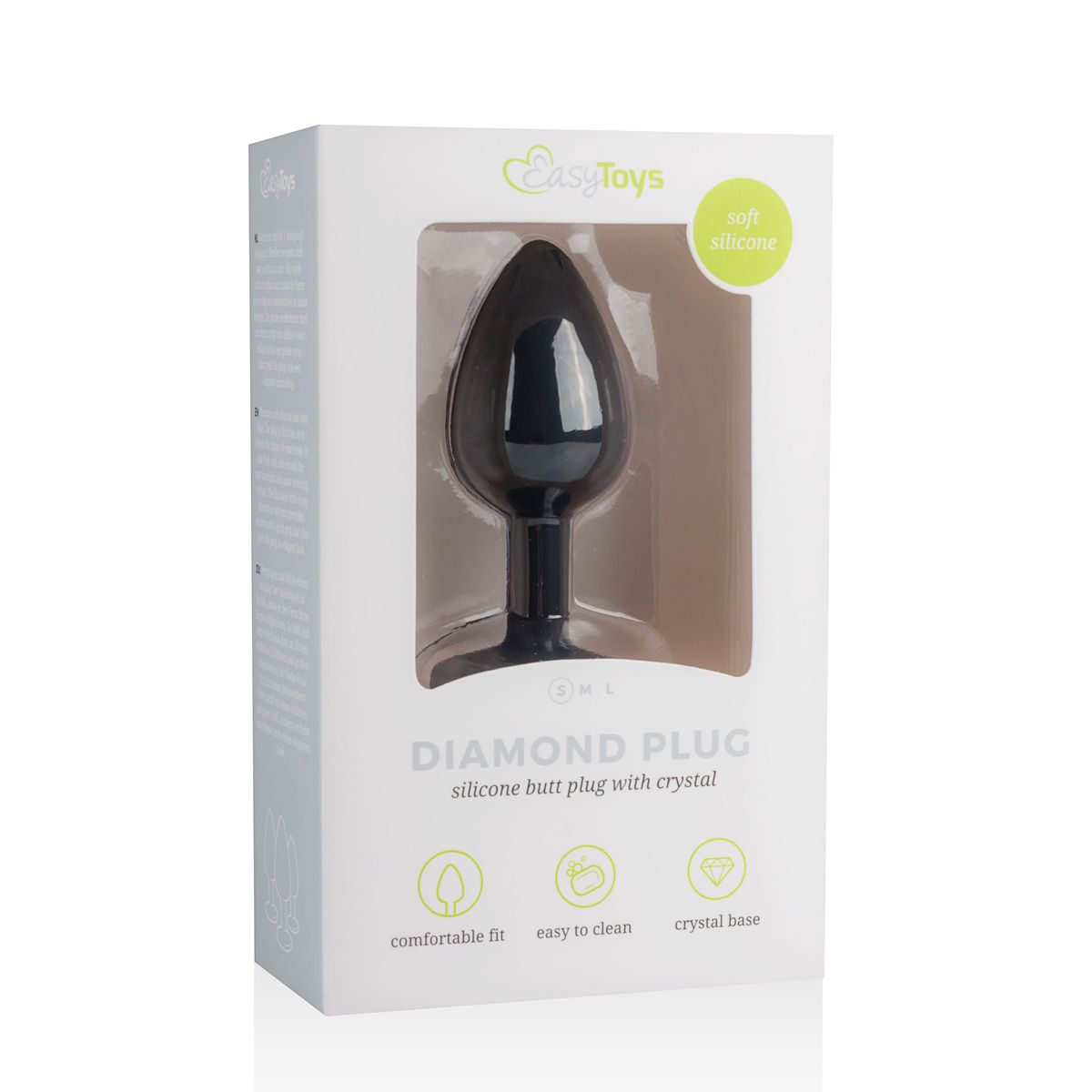 Diamond Plug Small - Black - Billede 4