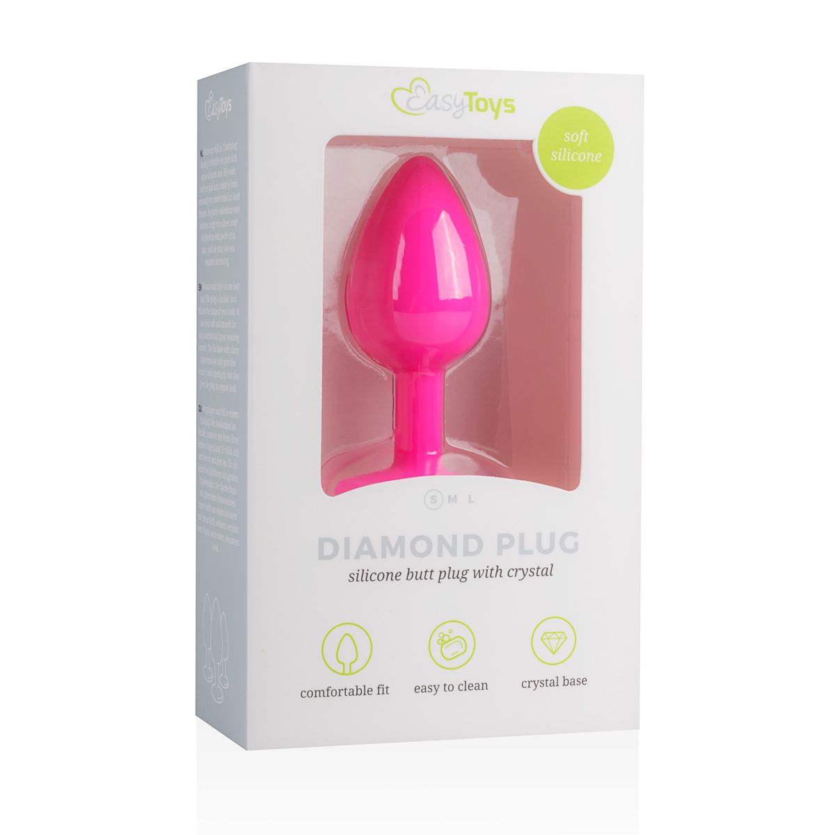 Diamond Plug Small - Pink - Billede 4