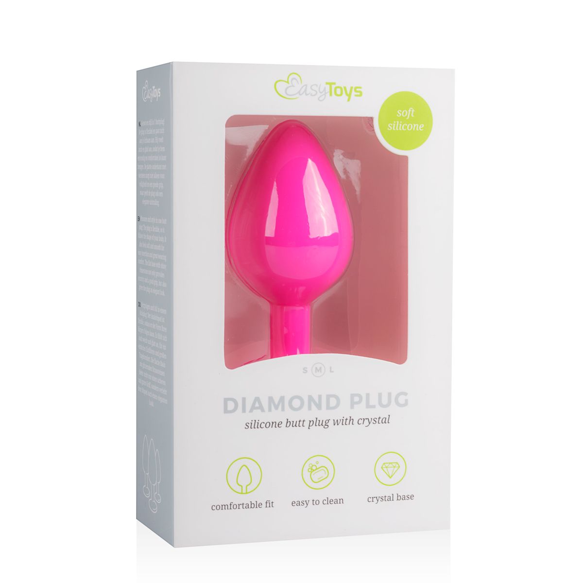 Diamond Plug Medium - Pink - Billede 4