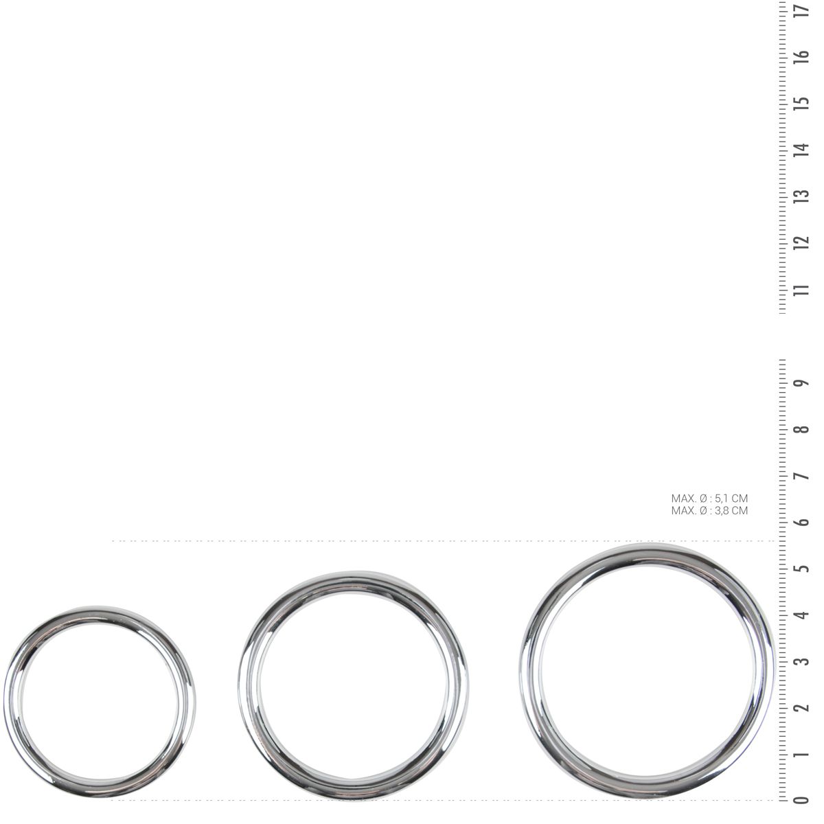 Cock/Ball Ring & Glans Ring Set - Billede 3