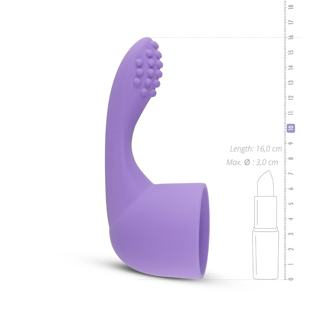 MyMagicWand G-Spot Attachment - Purple - Billede 11