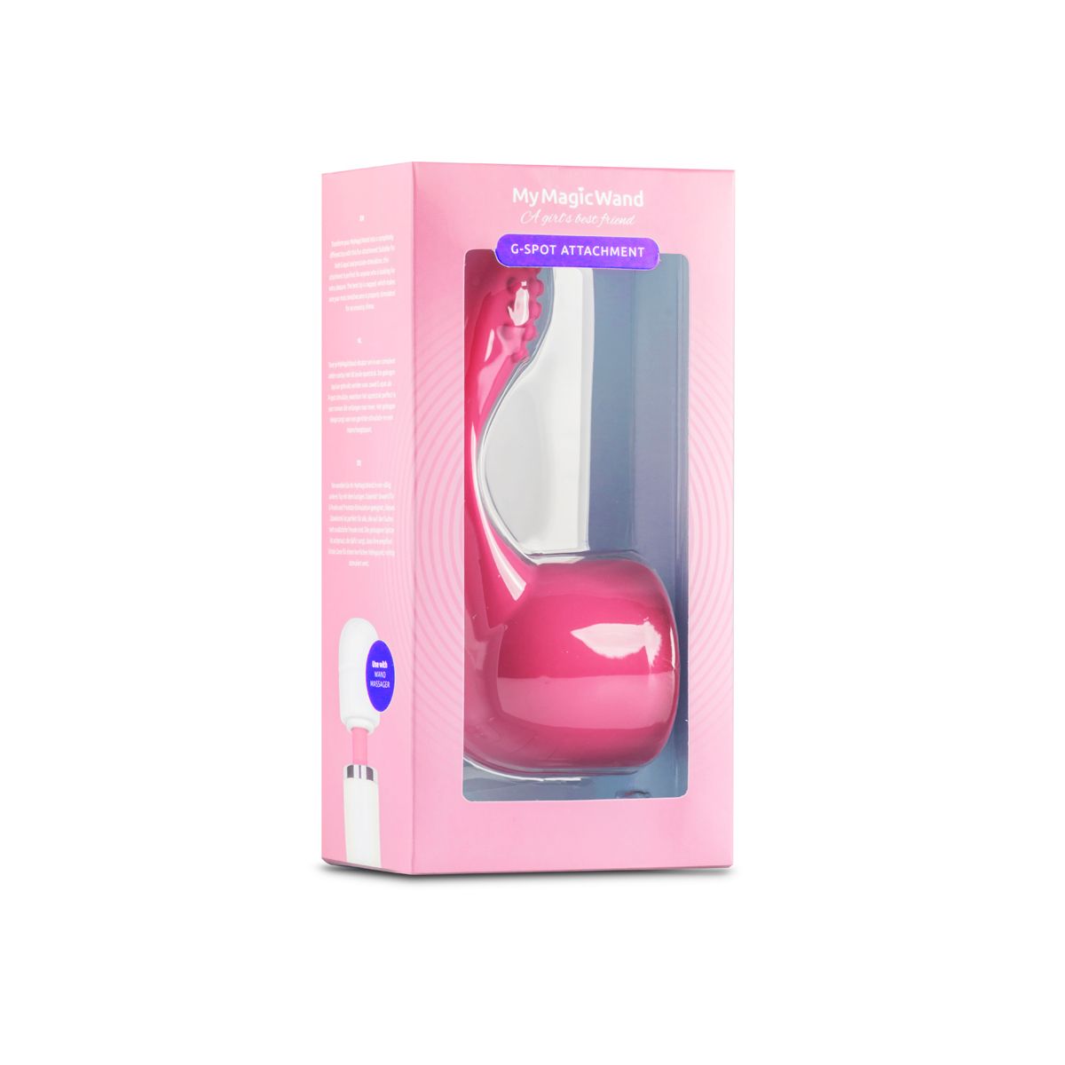 MyMagicWand G-Spot Attachment - Pink - Billede 11