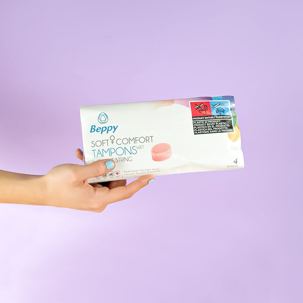 Beppy Soft + Comfort Tampons WET - 4 pcs - Billede 4
