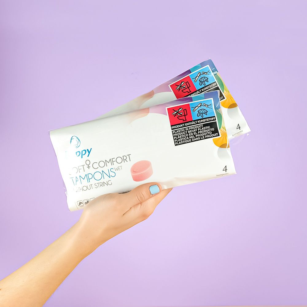 Beppy Soft + Comfort Tampons WET - 8 pcs - Billede 3