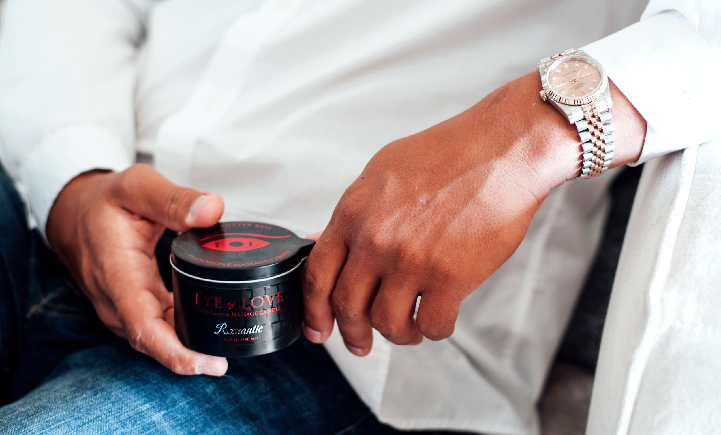 EOL Massage Candle Romantic Male - 150 ml - Billede 5