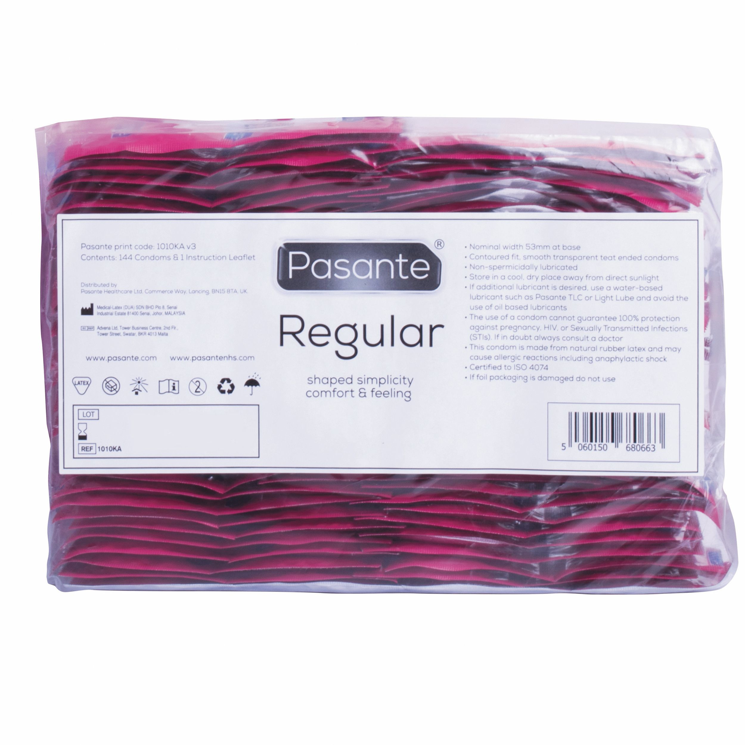 Pasante Regular condoms 144 pcs - Billede 2