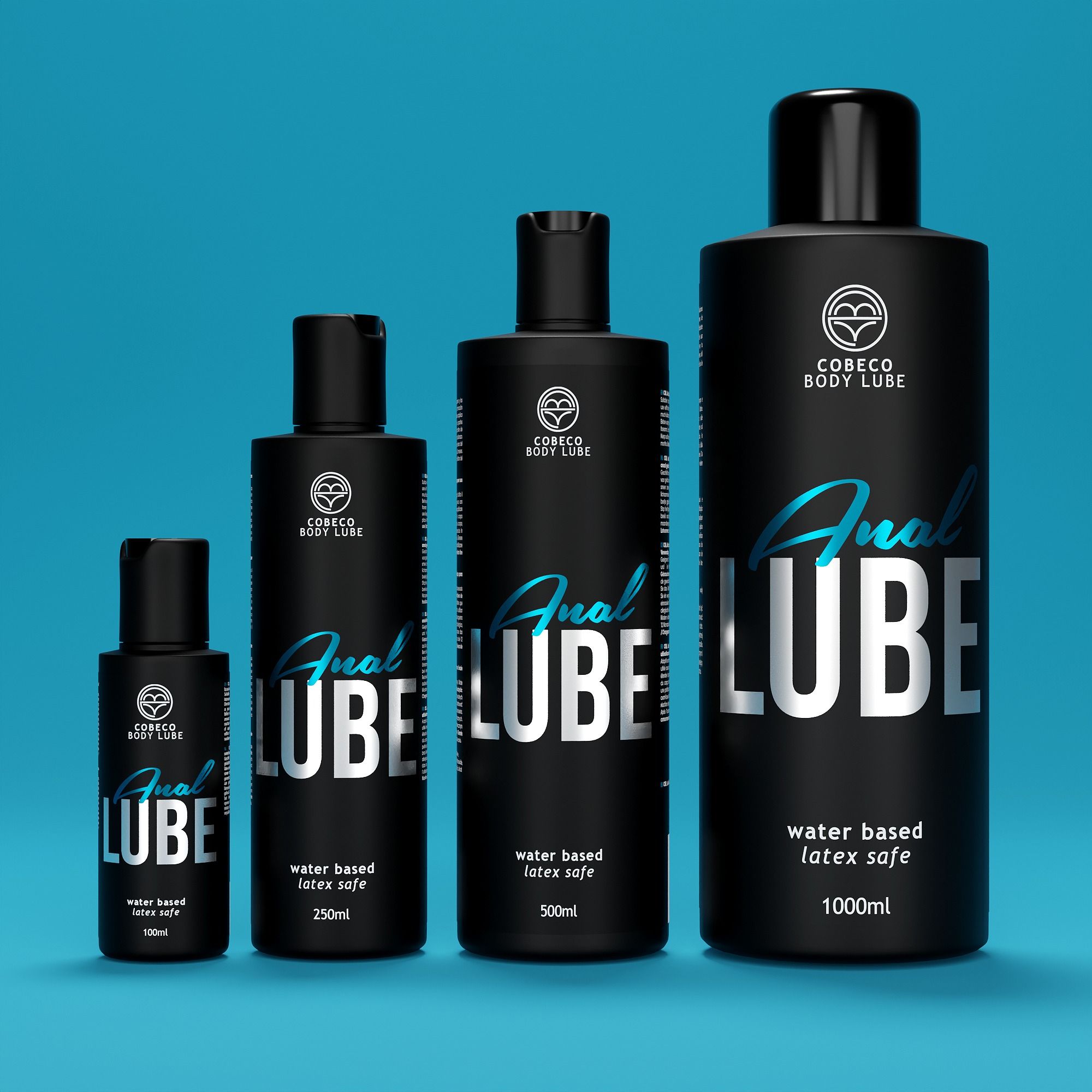 Cobeco AnalLube Waterbased Bottle 250ml - Billede 5