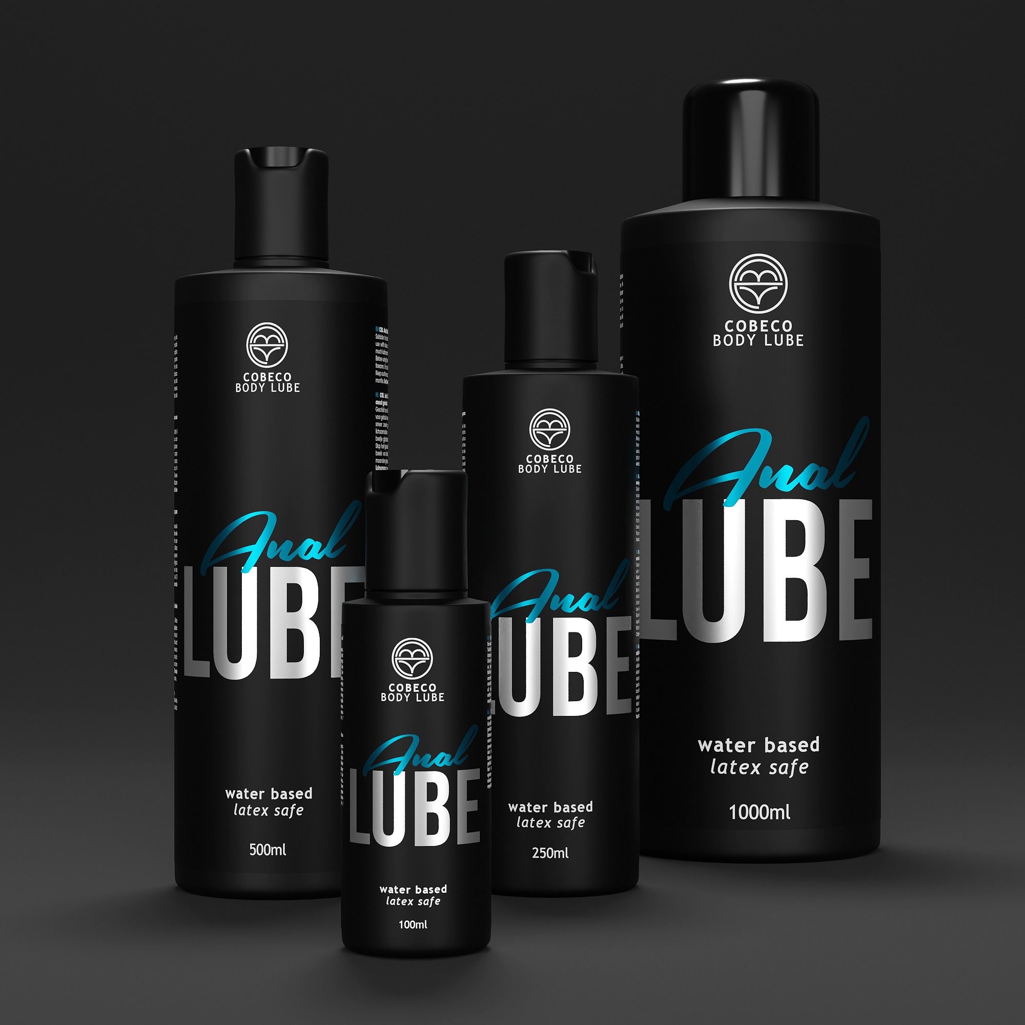 Cobeco AnalLube Waterbased Bottle 250ml - Billede 6