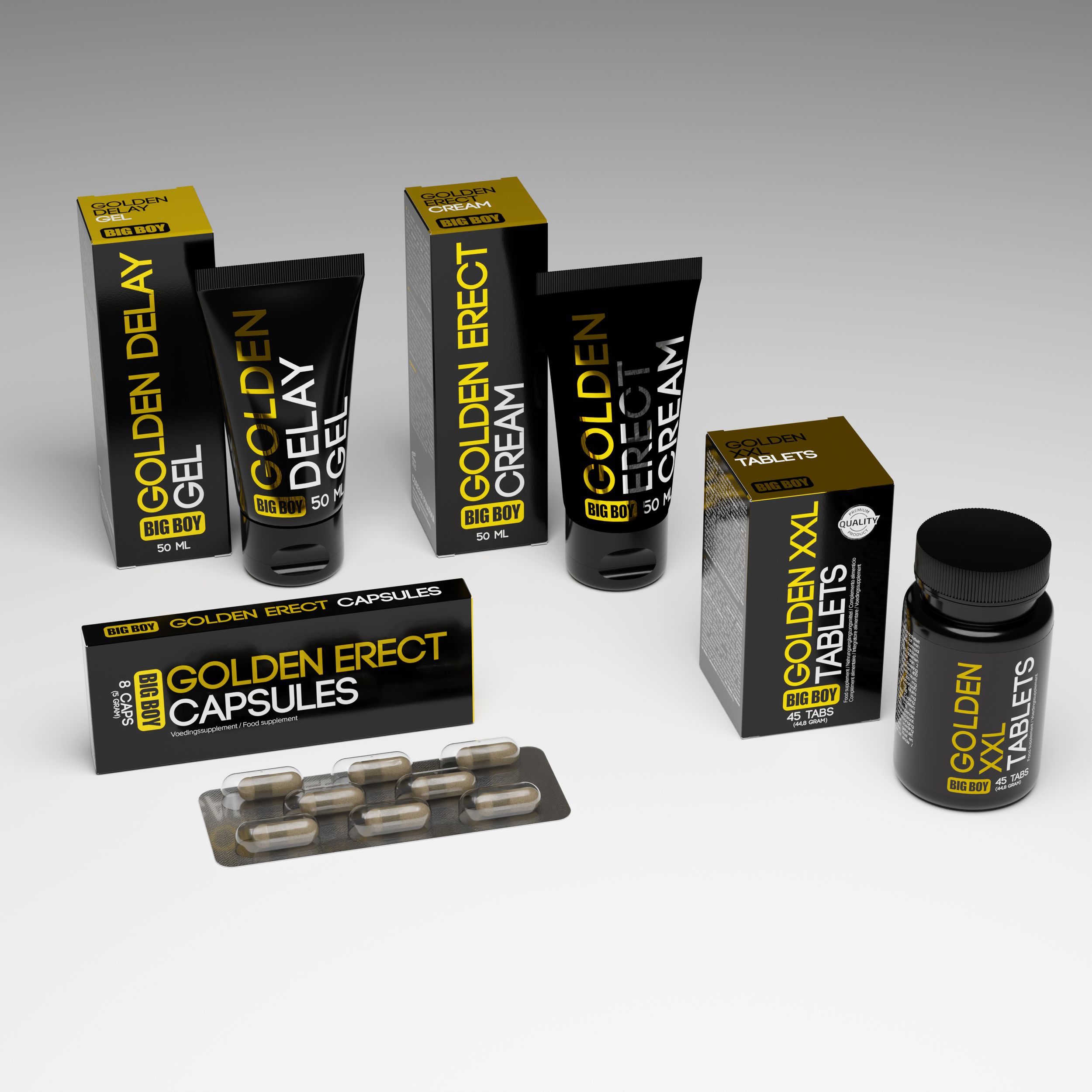 Golden Erect Tabs - Billede 5