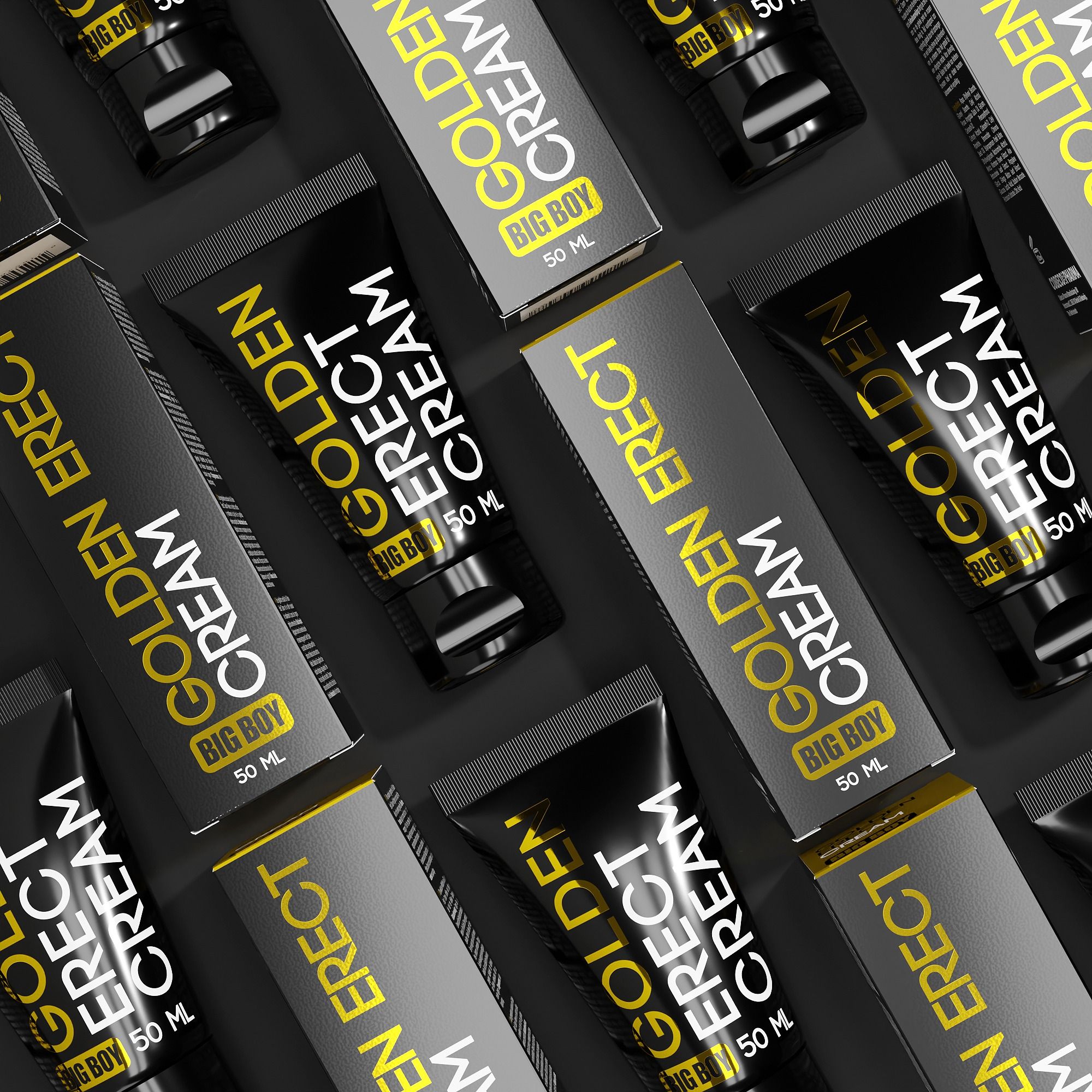 Big Boy Golden Erect Cream - 50 ml - Billede 4