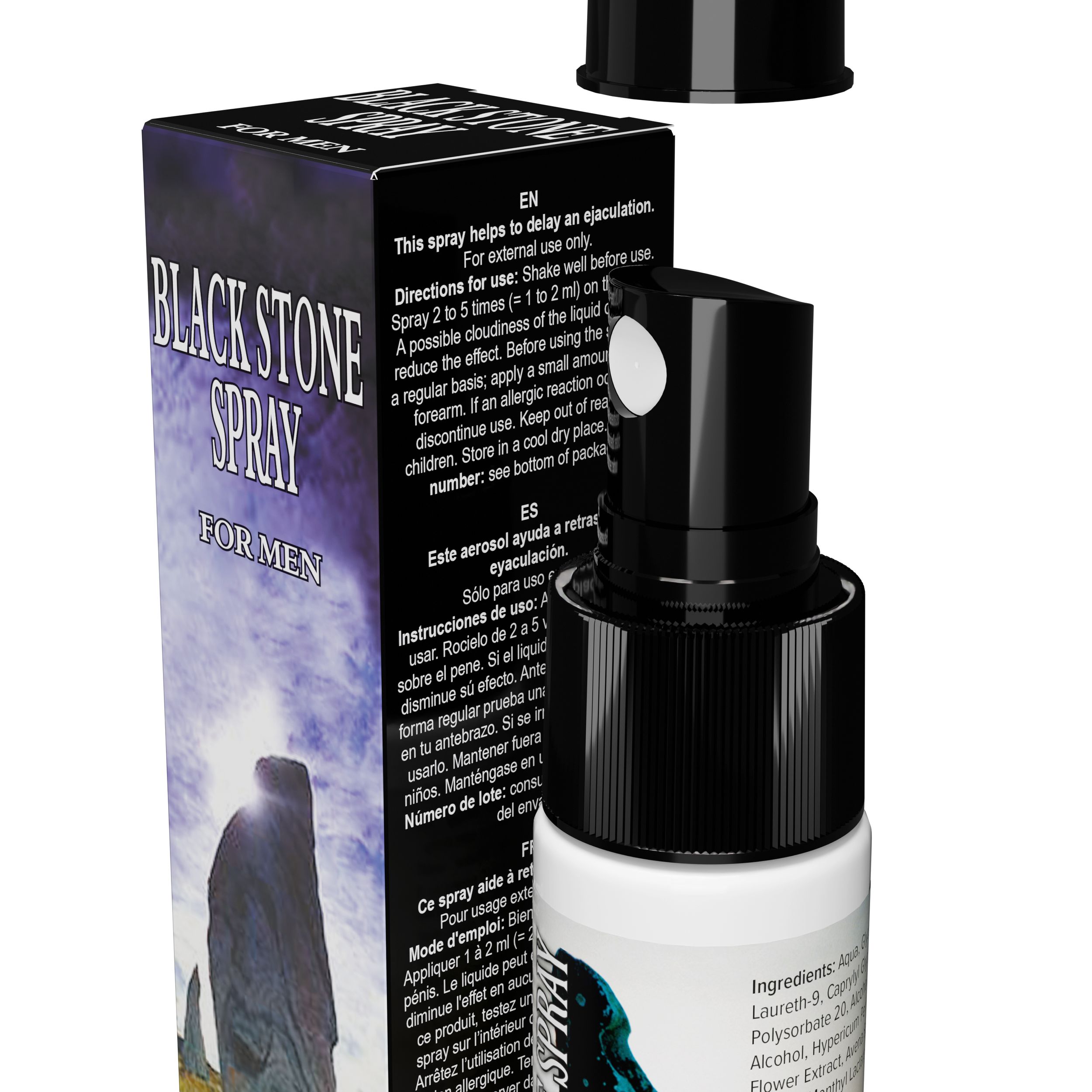 Black Stone Delay Spray - Billede 2