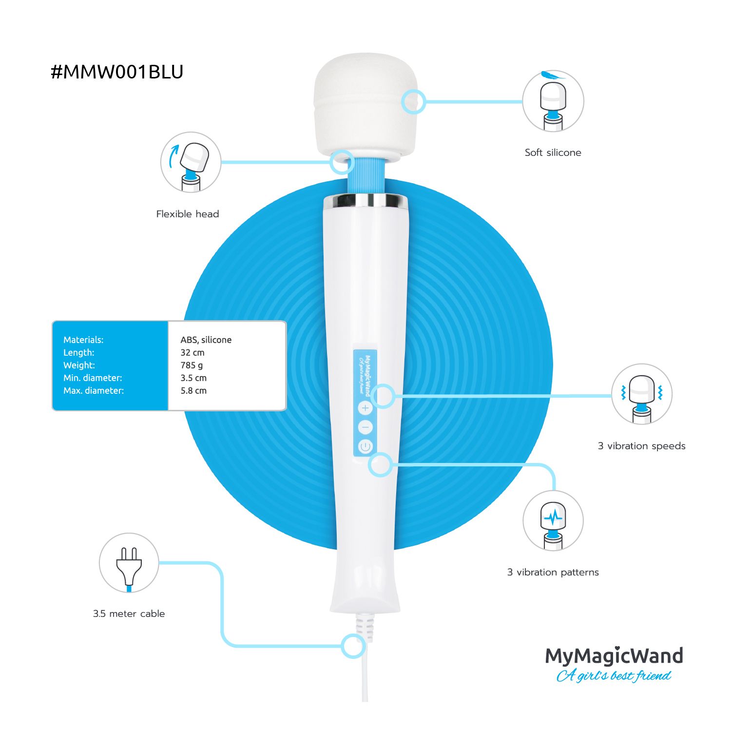 MyMagicWand - Blue - Billede 9