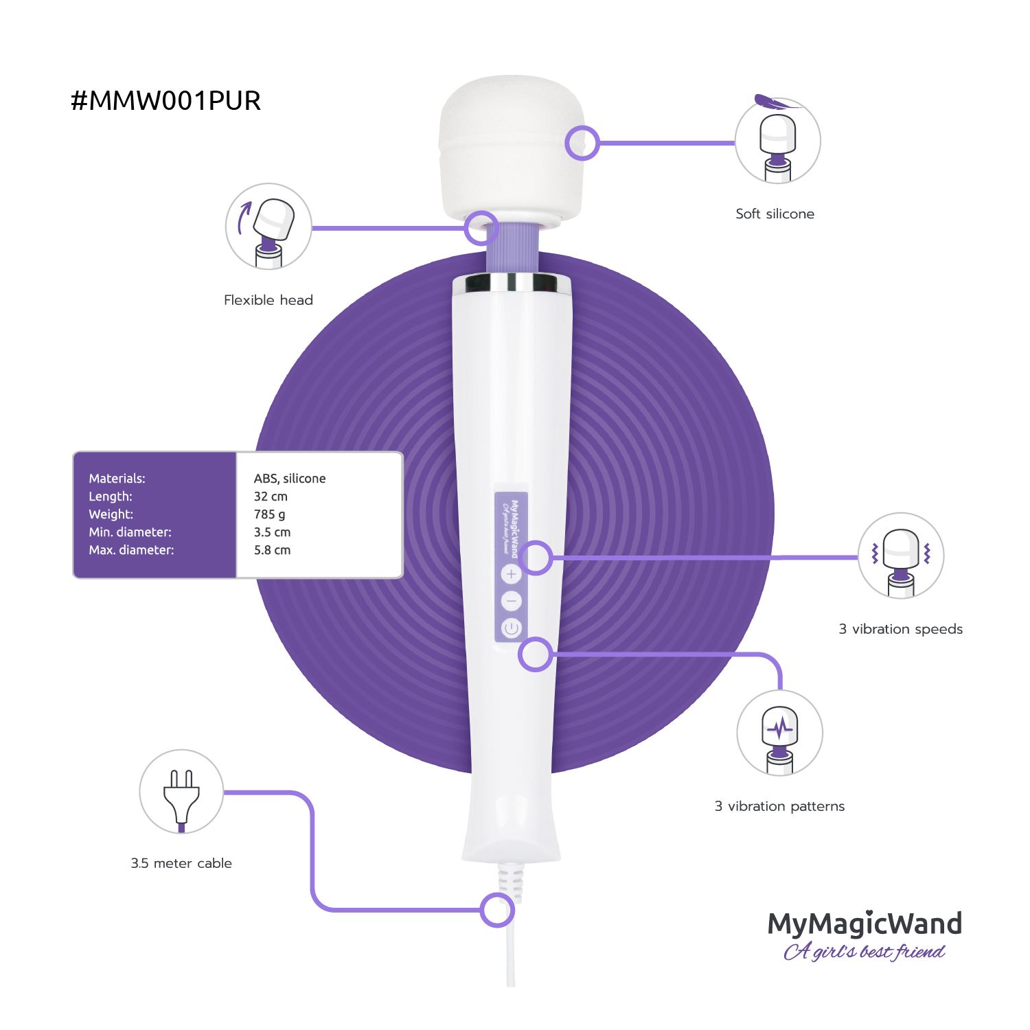 MyMagicWand - Purple - Billede 9