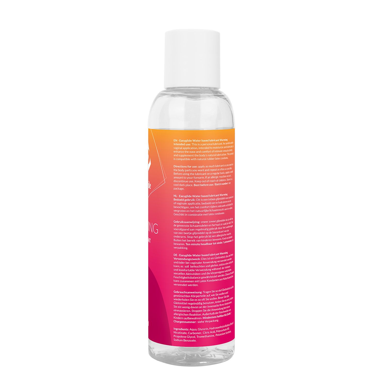 EasyGlide Warming Lubricant - 150 ml - Billede 3