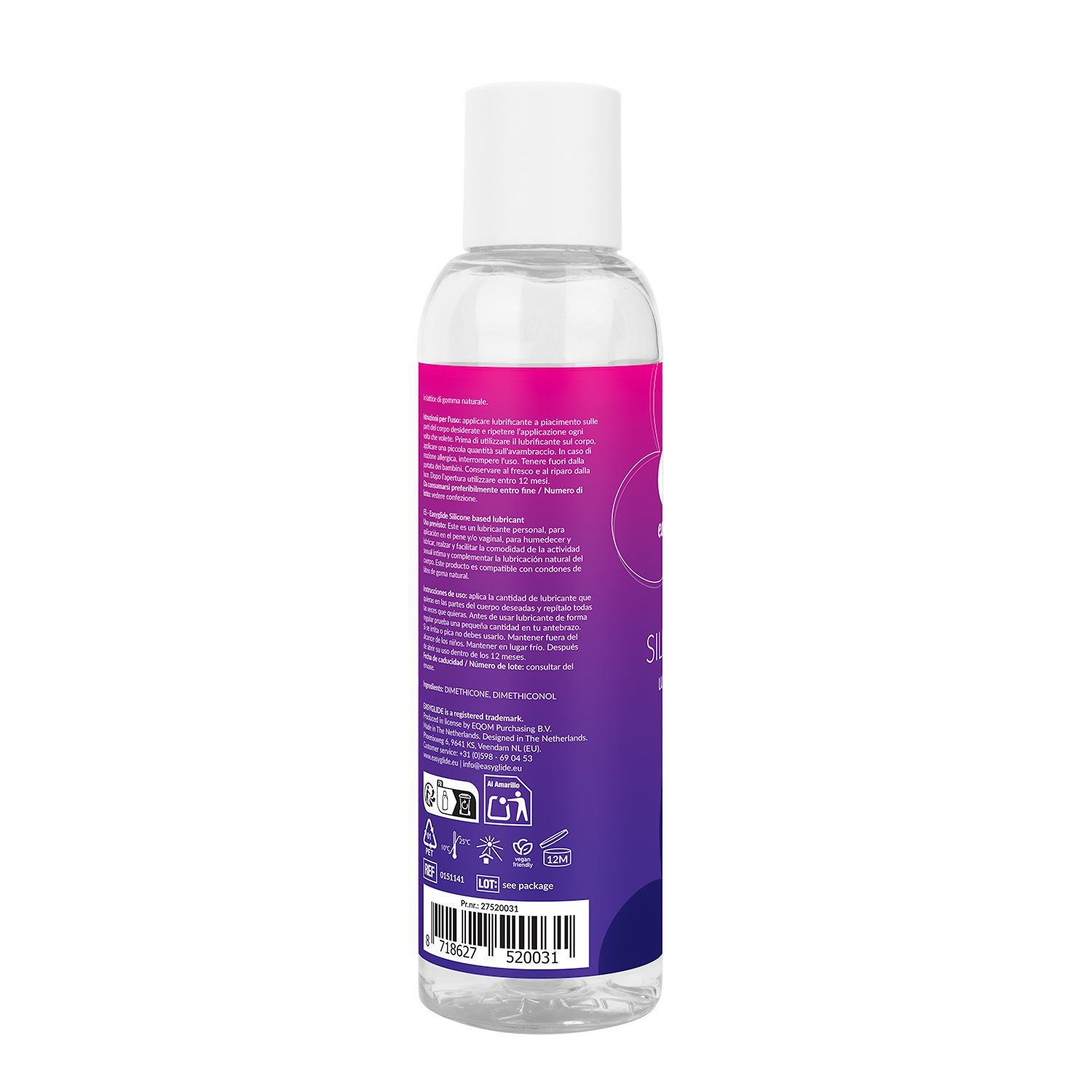 EasyGlide Siliconen Lubricant - 150 ml - Billede 2